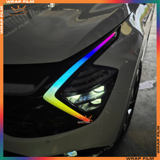 Tem dán đèn Kia Sportage ( Giá bao gồm 2 tem dán 2 bên)