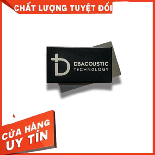 Logo Db acoustic - tem thùng loa chất liệu nhôm: giá 2 chiếc