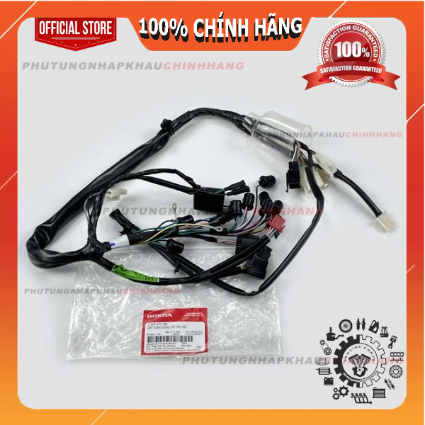 Dây điện đồng hồ Future Led 125 chính hãng, Dây điện đồng hồ tốc độ Fu led K73 2018 2020 2022 2025 -