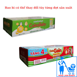 1 Thùng Sữa Bột Pha Sẵn Vitadairy Colosbaby Gold, Colos Gain Hộp 110ml