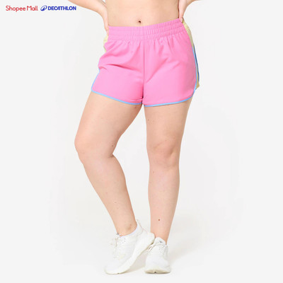 Quần short thể thao nữ nhẹ và thoáng khí DECATHLON Hồng mã 8912841