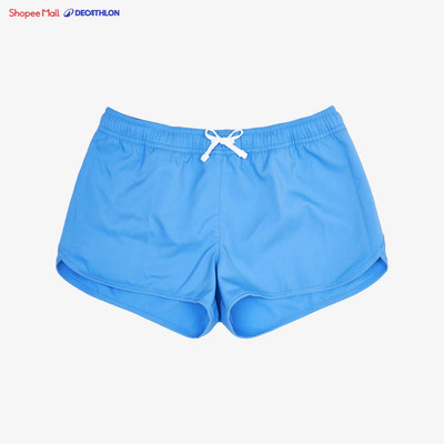 Quần short đi biển bé gái chắc chắn DECATHLON 100 xanh dương mã 8916498