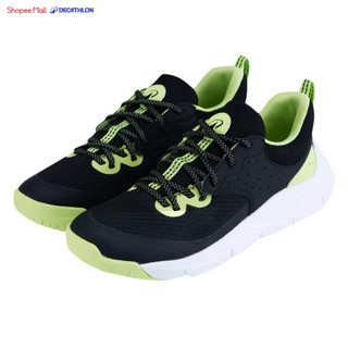  Giày thể thao trẻ em buộc dây playful fast đen xanh lá Decathlon DECATHLON mã 8826811 