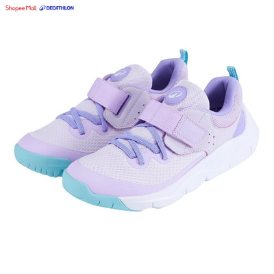 Giày thể thao trẻ em có quai dán playful fast tím/xanh dương Decathlon DECATHLON mã 8826819