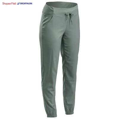 Quần dài đi bộ vùng đồng bằng nh100 cho nữ DECATHLON quechua mã 8554842