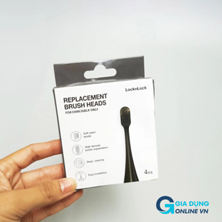 Set 4 đầu bàn chải điện Locknlock ENR636_BRS