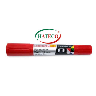 5 Bút lông dầu hai đầu Leaderart LA 311 (Thương hiệu Nhật) Bút Không xóa được 2 đầu cỡ lớn LA311