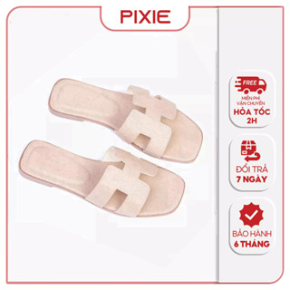 Dép Bệt Nữ Quai Chữ H Pixie X956