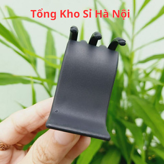 Kẹp tóc càng cua 5 răng nhám màu đen