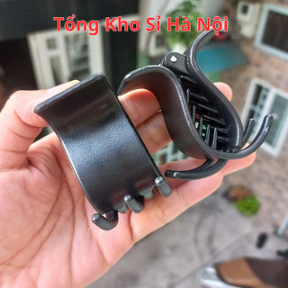 Kẹp tóc càng cua 5 răng nhám màu đen