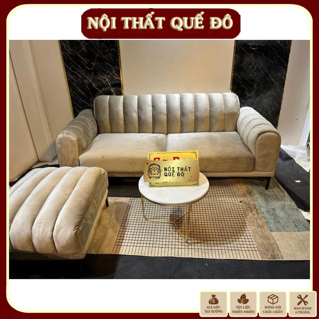 Văng Ghế Sa Lông Nỉ Khung gỗ Tự Nhiên Chắc Chắn Nằm Êm Ái - Ghế Sofa mới nhất giá tại xưởng
