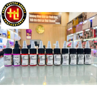  🏷️ Mực Xăm Eternal Ink 0.5oz  15ml  Chính Hãng Full Màu - Chuẩn USA - Hoàng Lập Tattoo 