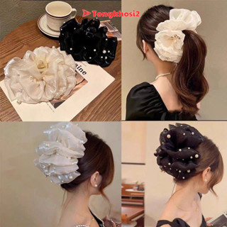  PVN68438 Kẹp tóc bong bóng nhiều lớp phồng đơn giản đính đá dễ thương tongkhosi2 