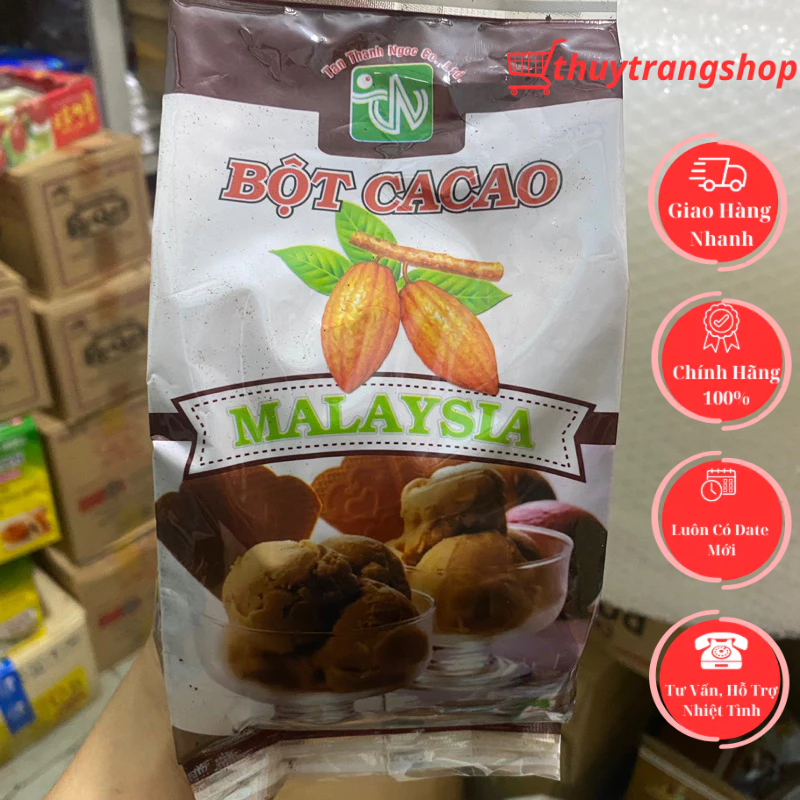 BỘT CACAO ĐẮNG MALAYSIA 500g