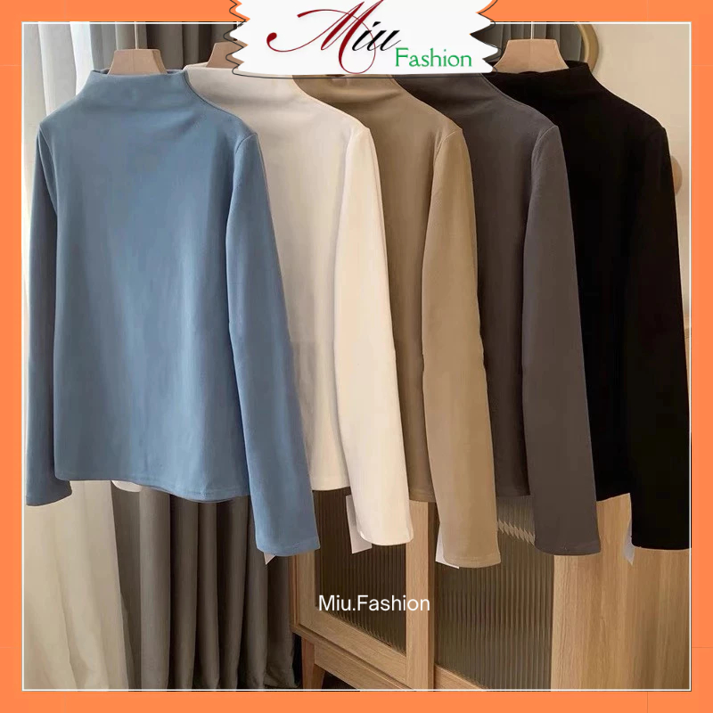 [Loại 1] Áo giữ nhiệt BigSize lông thỏ cổ 3p dài tay siêu mềm mại ấm áp ms1310 | BigBuy360 - bigbuy360.vn