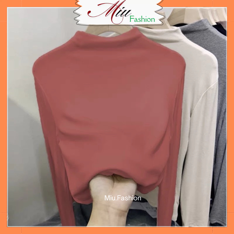 Áo thun giữ nhiệt Quảng Châu màu trơn siêu mịn nhiều màu size S-2XL | BigBuy360 - bigbuy360.vn