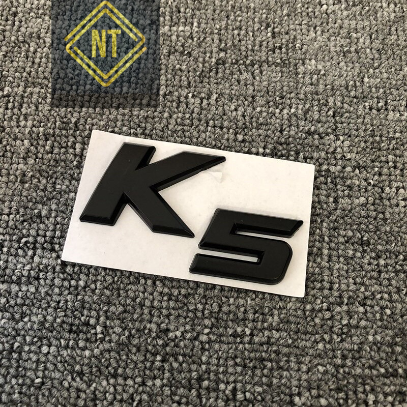 Logo chữ nổi KIA K3,K5 màu đen