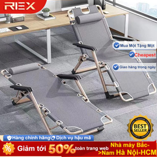 REX ghế bố xếp gọn-ghế lười nghỉ trưa văn điều chỉnh tựa đầu Khung Nhôm Giá Rẻ TiệnMua 1 tặ1 cái gối