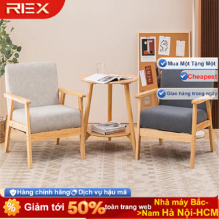 REX Ghế sofa đơn gỗ cao cấp hiện chân gỗ mắt sang trọng tinh tế Sofa phòng khách đơn giản