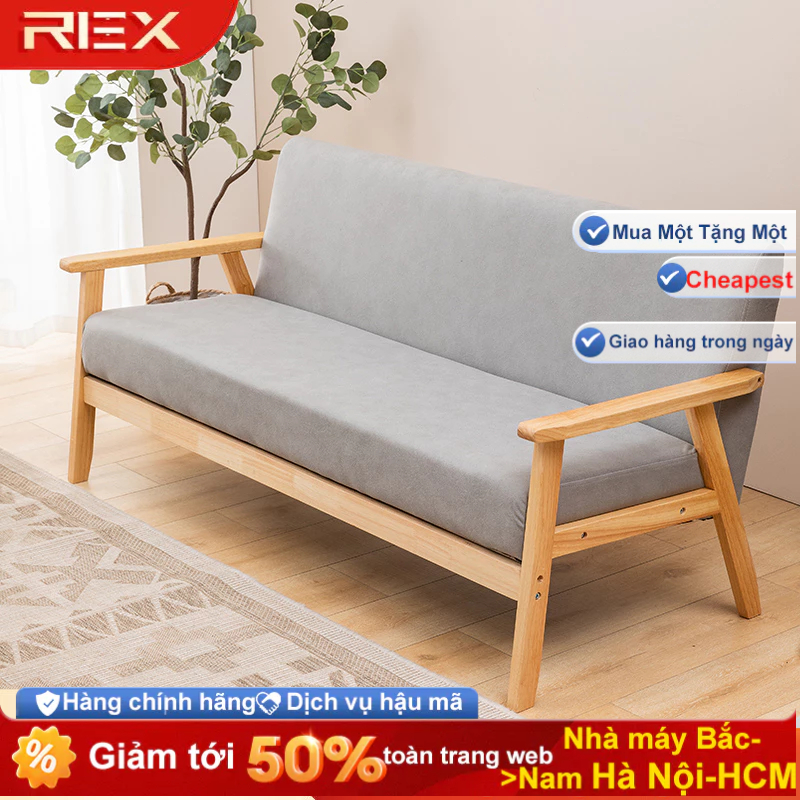 REX Ghế sofa gỗ Ghế sofa vải thư giãn  tiện ích sang trọng sofa giường đa năngSofa đơn/đôi/ba người | BigBuy360 - bigbuy360.vn