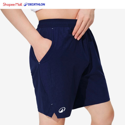 Quần short cầu lông nam DECATHLON Lite 560 xanh navy mã 8891382