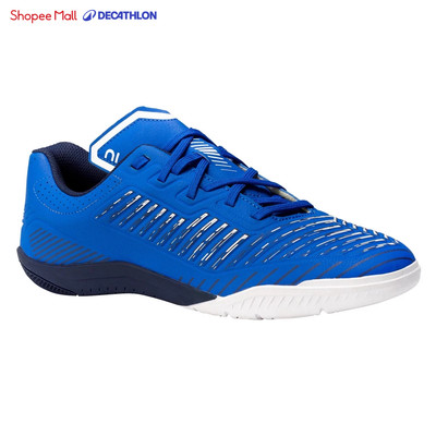 Giày đá bóng trong nhà Ginka 500 DECATHLON Xanh dương/Trắng mã 8773039