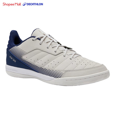 Giày Futsal giảm chấn Eskudo 500 cho nam DECATHLON Xám mã 8676160