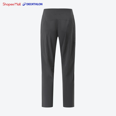 Quần dài dã ngoại chống tia UV DECATHLON Helium xám mã 8857776
