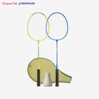 Bộ vợt cầu lông người lớn br130 xanh lá/xanh dương Decathlon PERFLY mã 8872722