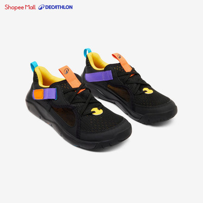 Giày trẻ em thoáng khí DECATHLON Playful Summer đen/tím