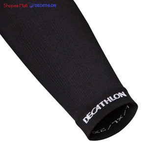 Găng cánh tay chống tia cực tím DECATHLON van rysel màu đen mã 8626584