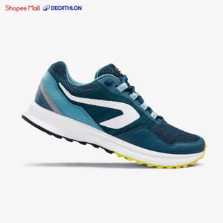  Giày thể thao cho nam DECATHLON kalenji run active màu xanh lá cây 