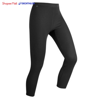  Quần giữ ấm giữ nhiệt nam BL 100 DECATHLON màu đen 