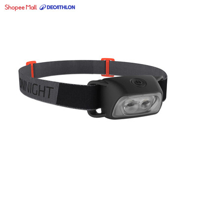 Đèn pin đội đầu dã ngoại 80 lumen onnight 100 đen DECATHLON forclaz mã 8384991