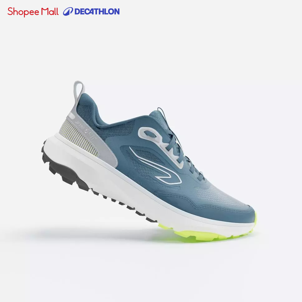 Giày chạy bộ chạy trail  DECATHLON JF190.1 Grip cho nam màu xanh dương mã 8913912