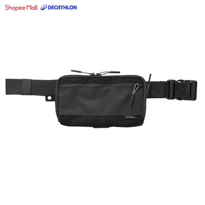 Túi trekking đeo hông cỡ lớn travel xl đen DECATHLON forclaz mã 8512007