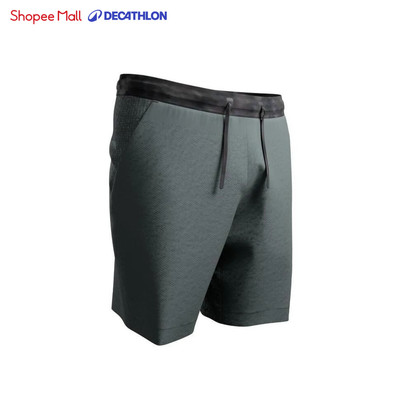 Quần short chạy bộ nam thoáng khí Dry+ xanh lá DECATHLON Kiprun 8842540