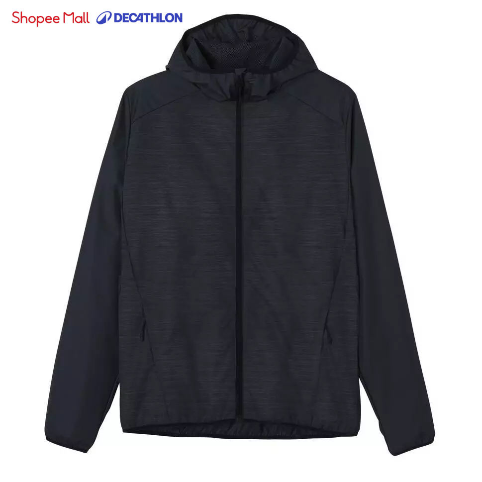 Áo khoác chạy bộ run rain cho nam xám DECATHLON KALENJI mã 8394759
