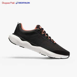 Giày chạy bộ jogflow 500.1 cho nữ đen hồng san hô DECATHLON kalenji mã 8588973