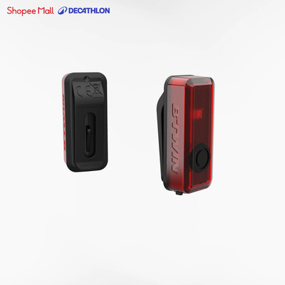 Đèn led usb gắn sau cho xe đạp cl 100 đỏ DECATHLON elops mã 8560549