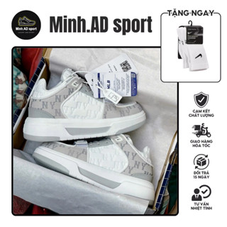 Minh AD Giày thể thao nam và nữ mlb chunky liner chữ b tặng tất