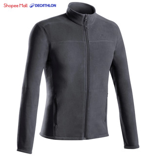  Áo khoác nỉ hiking giữ ấm mh120 cho nam đen DECATHLON quechua mã 8606098 