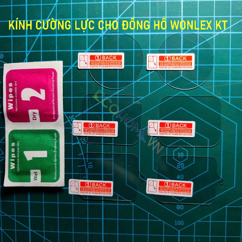 Miếng Dán Cường Lực Đồng Hồ Định Vị Trẻ Em Wonlex KT19, KT29,KT18
