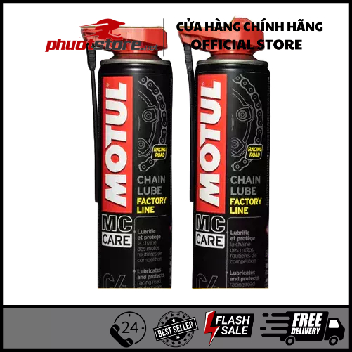 Chai dưỡng xích sên Motul C4 400ml