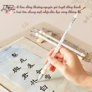  Bút lông thư pháp kiêm hào Tuyết Lê luyện viết thư pháp khải thư hành thư lệ thư dành cho người luyện chữ thư pháp 