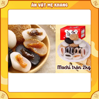 Thùng 2kg Bánh Mochi Đài Loan Mix 4 Vị, Mềm Dẻo Thơm, Date Mới | Ăn Vặt Mẹ Khang
