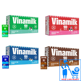 Thùng 48 Hộp 110ml Sữa Tươi Tiệt Trùng Vinamilk 100%