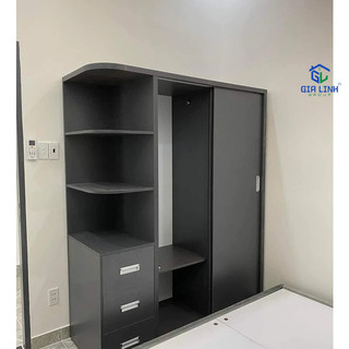 [miễn phí giao lắp HCM] TỦ QUẦN ÁO CỬA LÙA CAO CẤP - GỖ MDF PHỦ MELAMINE