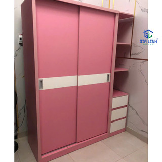 [miễn phí giao lắp HCM] TỦ QUẦN ÁO CỬA LÙA CAO CẤP - GỖ MDF PHỦ MELAMINE