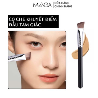  Cọ Che Khuyết Điểm Đầu Hình Tam Giác Phấn Má Hồng Kem Highlight  MAGA Siêu Bám Phấn 